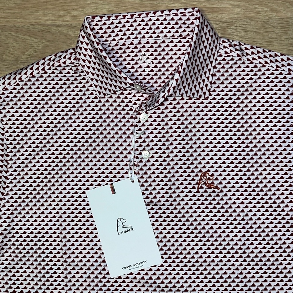 Rhoback “The Lover” Men’s Performance Polo NWT